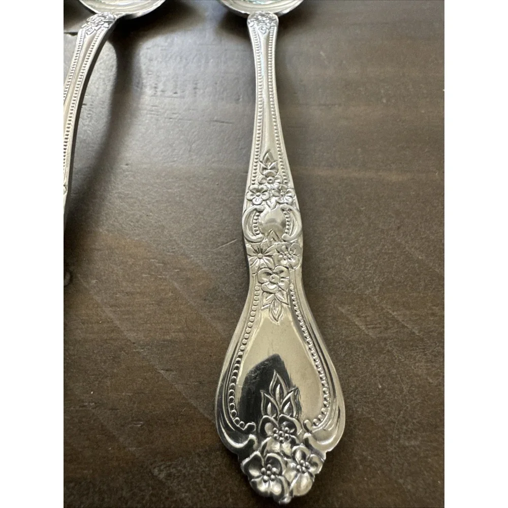 Rogers‎ Summer Rose 12 PC Flatware Set Knife Spoon Fork  Lot